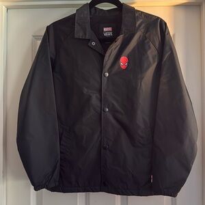Vans Marvel Spiderman lightweight jacket - NWT Boys size Large